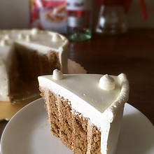 咖啡树桩蛋糕