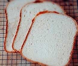 零失败～奶香吐司——面包机版的做法