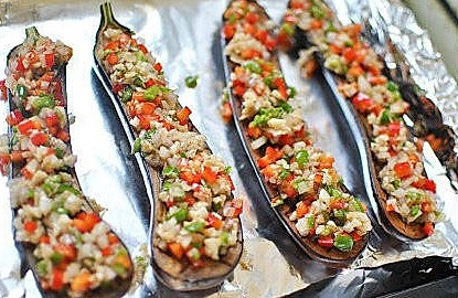 惹味烤茄子的做法