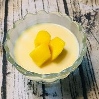 #冰箱剩余食材大改造#芒果布丁的做法图解7