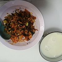 青菜炒饭真的很好吃的做法图解5