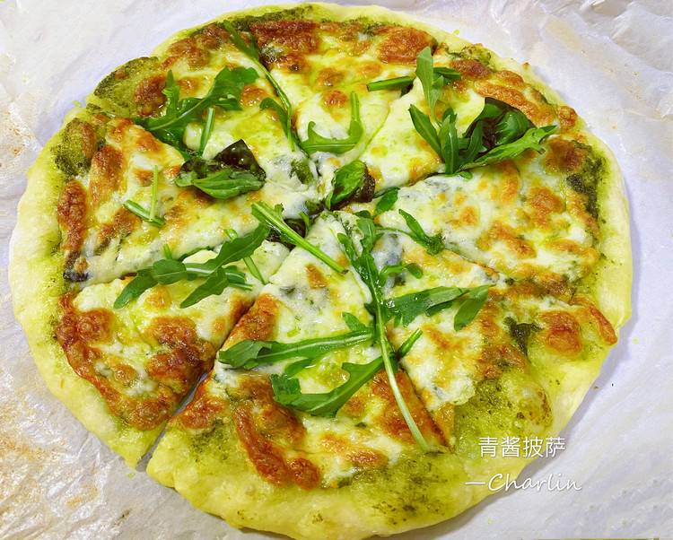 青酱披萨—自制青酱的做法