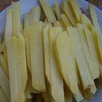 烤箱版薯条的做法图解1