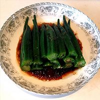 凉拌秋葵的做法图解7