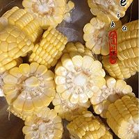 水果玉米+排骨汤的做法图解8
