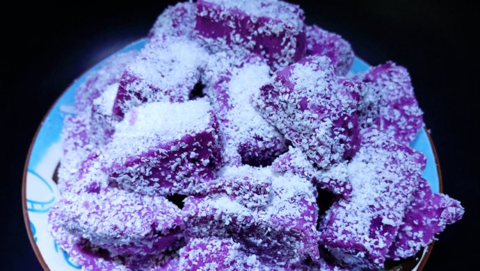 紫薯凉糕～夏日解暑必备
