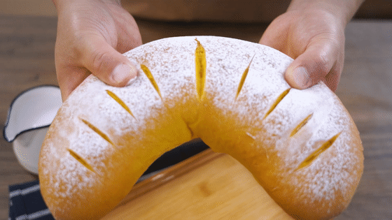 南瓜奶酪软欧包的做法图解17