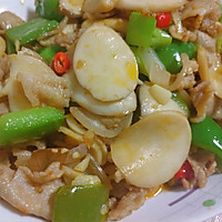 五花肉炒杏鲍菇的做法图解7