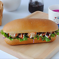 咸肉鲜虾堡#美的烤箱食谱#的做法图解14