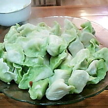 洋葱猪肉彩色水饺