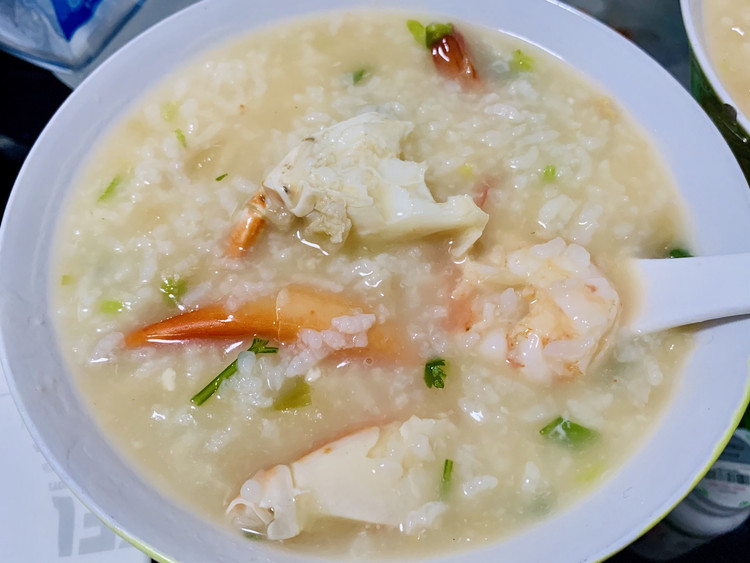 潮汕砂锅粥 虾蟹粥的做法