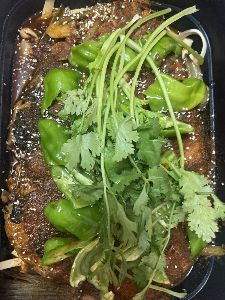 孜然烤鱼的做法