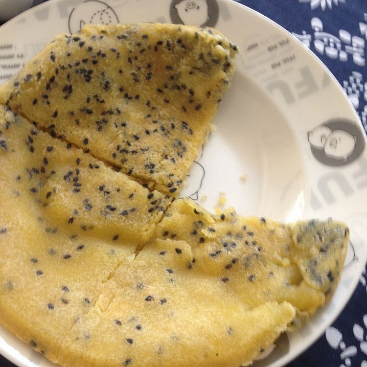 芝麻蛋糕（电饼档）的做法