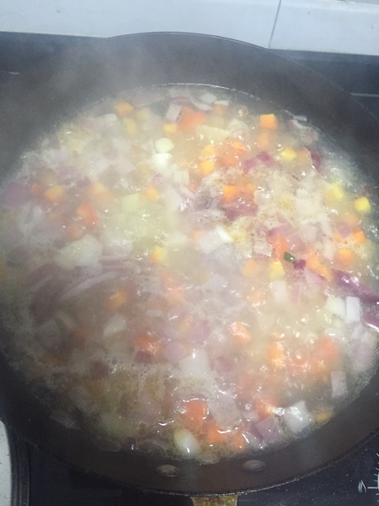 咖喱鸡肉饭的做法图解9