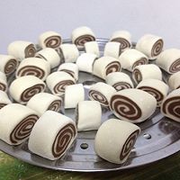 可可炼乳馒头的做法图解9