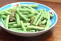 豆角炒猪肉的做法