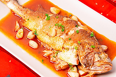 红烧黄花鱼，一道鲜美的吉祥菜