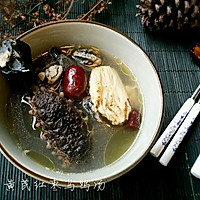 海参黄芪红枣乌鸡汤#美极鲜味汁#的做法图解6