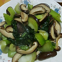 蚝油香菇青菜