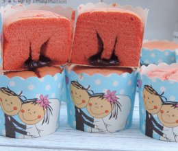 #女神野餐记#红丝绒巧克力夹心蛋糕的做法