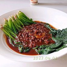 葱蒜料油炸肉酱