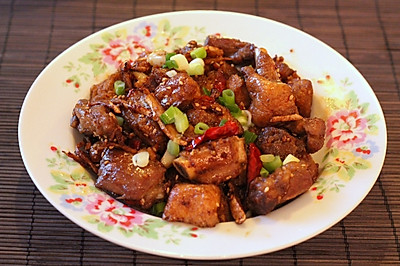 油豆腐煎小排