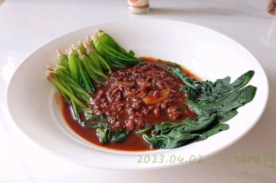 葱蒜料油炸肉酱