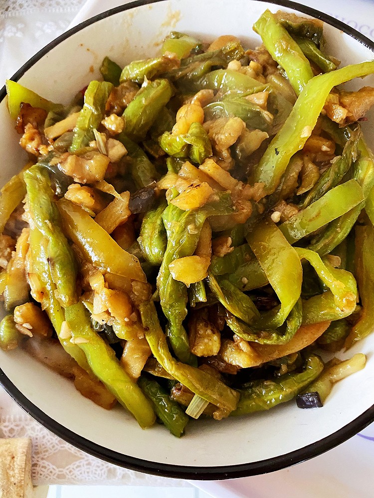 豆角土豆烧茄子的做法