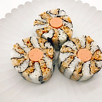 木鱼花香松花朵寿司的做法图解10