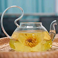 成都品茶工作室夏季美容茶饮海选推荐荷花茶的做法图解2