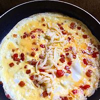 芝士蛋卷  omelet的做法图解6