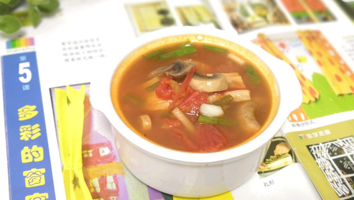 腐竹蘑菇汤