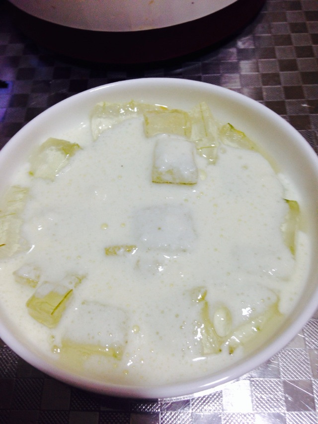 aloe with milk的做法