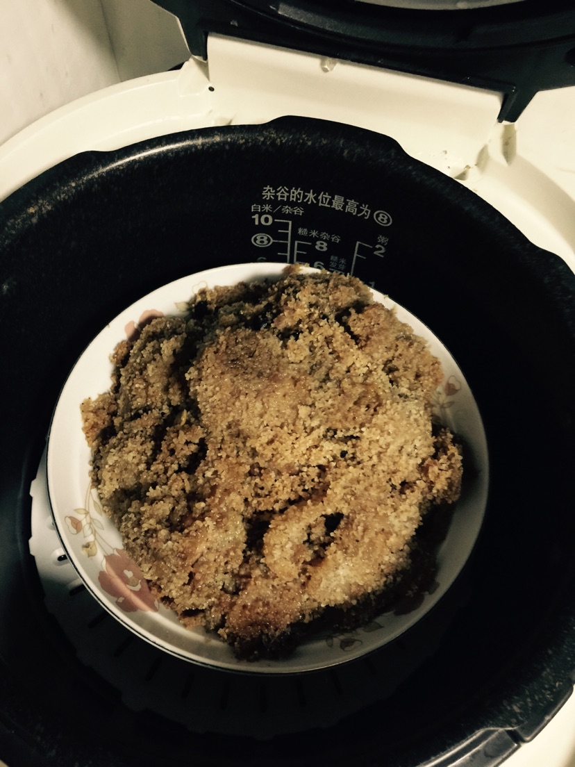 南瓜粉蒸排骨的做法图解4