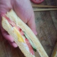 早餐简易三明治的做法图解7