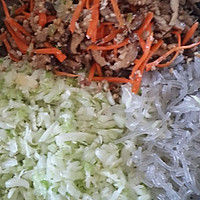 包菜香菇蒸包的做法图解2
