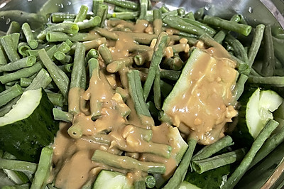 麻酱拌豇豆