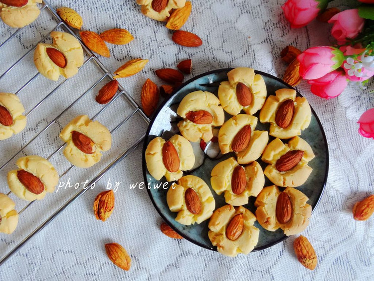 巴旦木玛格丽特饼干—源于西域美农的风味！的做法