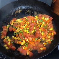 三丁茄汁焖虾的做法图解4
