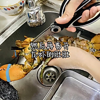 #晒出你的中秋团圆饭#芝士焗龙虾简单好吃的做法的做法图解3
