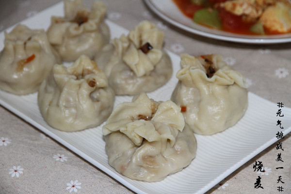 香菇猪肉糯米烧麦