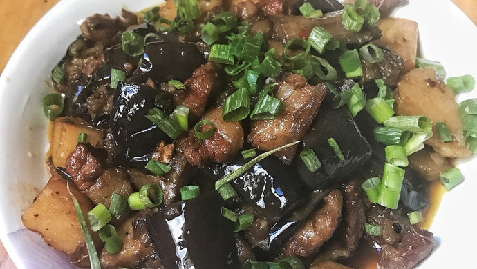 土豆烧茄子