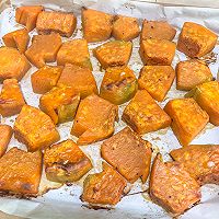 减脂美食｜低卡低脂烤南瓜 绵密细腻超美味的做法图解4