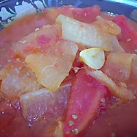 番茄烧冬瓜的做法图解4