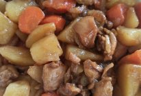 胡萝卜土豆炖鸡块的做法