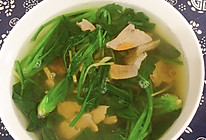 补铁菠菜猪肝汤的做法