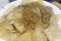 白萝卜粉条炖五花的做法