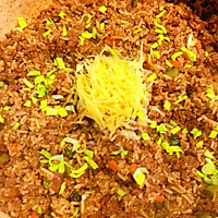 一锅鲜·牛绞肉蔬菜咖喱芝士炒饭的做法图解14