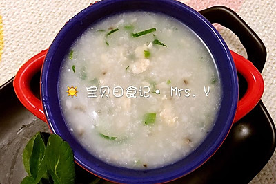 香菇鸡肉粥