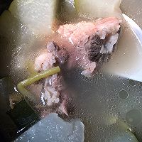 刷脂神汤——冬瓜筒骨汤的做法图解4